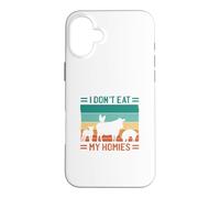 Végétalien, ne Mange Pas Mes potes, drôle, végétarien Coque pour iPhone 16 Plus