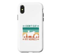 Végétalien, ne Mange Pas Mes potes, drôle, végétarien Coque pour iPhone X/XS