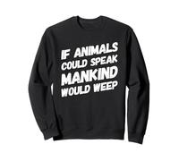 Végétalien végétalien sain à Base de Plantes végétaliennes Droits des Animaux Sweatshirt