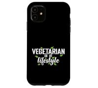 Végétarien est Un Mode de Vie Saine Manger Coque pour iPhone 11