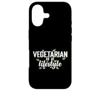 Végétarien est Un Mode de Vie Saine Manger Coque pour iPhone 17