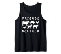 Végétarien, végétalien - Animals are Friends Not Food Débardeur