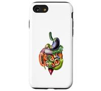 Végétarien végétalien Manger sain Coque pour iPhone SE (2020) / 7/8