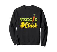 Végétarien végétarien Poulet drôle végétalien Sweatshirt