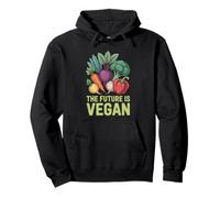 Végétariens l'avenir est végétalien Sweat à Capuche
