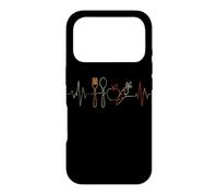 Végétarisme Heartbeat Vintage ECG Cardiogramme Rétro Coque pour iPhone 17 Pro