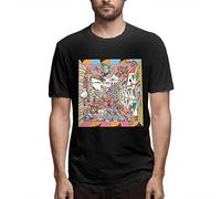 Vegetime Billy Strings Home Black Men's T-Shirt Graphic Unisex Tee Shirt S