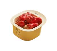 & Veggie Colander - Passoire en acier pour tomates, raisins, verts, herbes | Grand tamis d'évier de cuisine, spinner à salade, étagère de vidange compacte, petits espaces, voyage