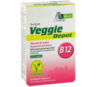 Veggie Depot Vitamine B12+Magnésium+Acide folique 60 comprimés