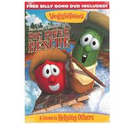 Veggie Tales DVD - Tomato Sawyer and Huckleberry Larry's Big River Rescue with Bonus DVD Featuring 10 Silly Songs