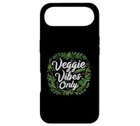 Veggie Vibes Only Plant Based Vegetarian Vegan Lifestyle Coque pour iPhone Air