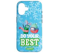 VeggieTales Do Your Best Larry The Cucumber & Bob The Tomato Coque pour iPhone 16
