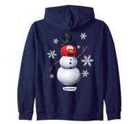 VeggieTales Let It Snow Bob The Tomato Snowman Sweat à Capuche