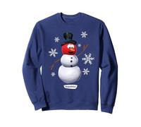VeggieTales Let It Snow Bob The Tomato Snowman Sweatshirt