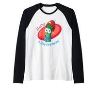 VeggieTales Merry Christmas Junior Asparagus Manche Raglan