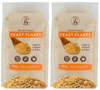 Veggy Duck - Flocons de Levure Nutritionnelle 1Kg (2 x 500g) - Naturel | Sans OGM | Végétalien