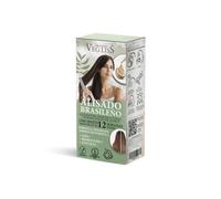 VEGLISS Kit Lissage Brésilien Maison à la Kératine Végétale - Shampooing 30ml +Traitement 120ml - Formule Vegan - Anti Frisottis Jusqu’à 12 Semaines - Hydrate et Contrôle le Volume - Sans Formaldéhyde