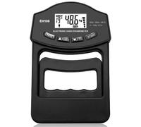 VEGOATY Appareil de musculation numérique à main, 180 kg, dynamomètre, avec câble de charge USB, appareil de force de préhension électronique, grand écran LED