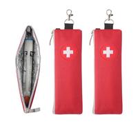 VEGOATY EpiPen Lot de 3 sacs médicaux pour épiPen, sac de transport sûr et froid avec fermeture éclair et mousqueton, sac de transport médical pour EpiPen, inhalateur d'asthme, gouttes oculaires