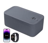 VEGOATY Mini coffre-fort petite boîte verrouillable : boîte à combinaison à 3 chiffres, pour caisse à monnaie, objets de valeur, médicaments, boîte pour téléphone portable, pour bijoux, documents