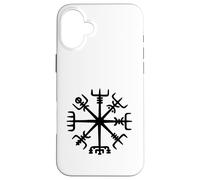 Vegvisir Boussole Viking Guidance Nordic Mythology Rune Coque pour iPhone 16 Plus