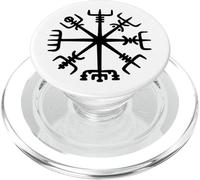 Vegvisir Boussole Viking Guidance Nordic Mythology Rune PopSockets PopGrip pour MagSafe
