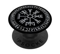 Vegvisir Viking Kompass Odin Wotan Norse Mythology Krieger PopSockets PopGrip Adhésif