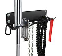 Vehcarc Support d'haltères robuste pour barre olympique, accessoires de gym, kettlebells, équipement de fitness, corde à sauter en mousse