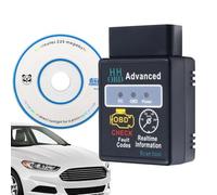 Vehicle Auto Diagnostic Tool | Wireless Connection Engine Light Reader Supplies | Car Fault Scanner Auto Code Reader Diagnostic Scanner for Vehicles