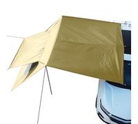 Vehicle Awning, Weatherproof Foldable Car Shelter with UV-Resistant Screen, 188.98x110.24 inches, Outdoor Travel Canopy for Overlanding, Camping, Fishing, Picnics, Beachside Shade