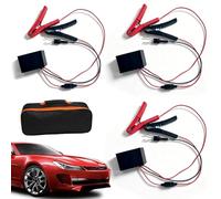 Vehicle Battery Leakage Detector, Automobile Leakage Detection Tool, Car Leakages Detector, Automotive Battery Drain Tester with Current Voltage Display, for Cars Trucks RV Motorcycle (3pcs)