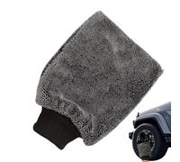 Vehicle Cleaning Glove - Soft Absorbent Mitt, Scratch Free Detailing Pad, Fast Dry Wash Accessory, Durable Wash Tool | Car Care Cleaning System for Trailer Painting Maintenance Home Garage Use
