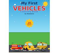 Vehicle Coloring Book for kids