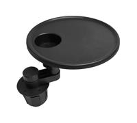 Vehicle Cup Holder Table - 10.15x6.29 Inch Adjustable Base Car Organizer, Multiuse Beverage Snack Stand, Space Saving Console Tray With Improved Balance | Comfortable Driving Companion For Long Travel