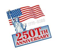 Vehicle Decal, Car Sticker, America 250th, Patriotic Style Function, Professional Automotive Gear, Body Tool for Celebrating Anniversaries on SUVs Trucks Or RVs During Veterans Parades in 2026