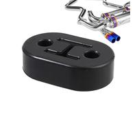 Vehicle Exhaust Hanger Mount - 2.8x1.8x0.8in Universsal Rubber Support, Reliable Strong Pipe Holder, Suspension Solution Reducing Vibration | Heatproof Muffler Bracket Stabilizing System Prevents