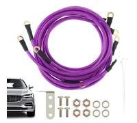 Vehicle Grounding Kit - Easy to Install Wire System Kit Car Accessories