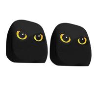 Vehicle Headrest Covers - Front Seat 2-Piece Set, Funny Car Interior Decoration Protectors for Headrests | Road Trips, Camping, Halloween, Daily Driving, Men, Women, Truck, SUV, Travel, Automotive