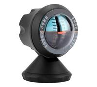 Vehicle Level Gauge - Car Angle Indicator With Compass Function | Dashboard Gradient Meter For Cars, Trucks, Boats, RV Use, Driving Safety And Road Condition Awareness Tool