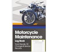 Vehicle Maintenance Log Book: A Maintenance & Repair Log for Cars, Trucks, and Motorcycles - Track Services, Oil Changes, Expenses, and More