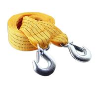 Vehicle Recovery Rope | Tow Cable for Cars | Auto Tows Straps | Recovery Strap with Hooks | Heavy Duty Tow Rope | RV Tow Cable | Truck Tow Strap Yellow Cable for Cars, Auto, Rvs, Trucks