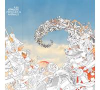 Athlete – Vehicles & Animals – Vinyle LP – Édition Deluxe 20e anniversaire (Bleu)