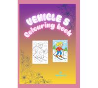 VEHICLES colouring book