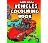 vehicles colouring book