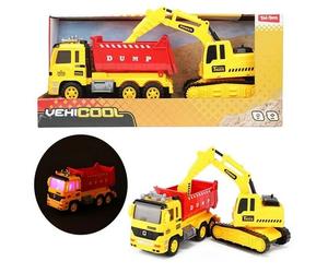 Vehicool Kiepwagen Met Graafmach. 24069a