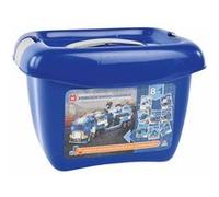 Wise Block W Jeu de Construction - 8 in 1 Police Command Bucket Value Set 703 Piece Kit,Jouet Enfant 5 6 7 8 9 10 11 12+ Ans Garcon Fille