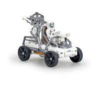 Véhicule à énergie solaire - ASTROPOD - 11cm - Motorisé - 20 pièces à construire