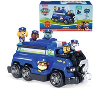 Véhicule à grande échelle de l'équipe PAW Patrol Cruiser avec figurines exclusives Chase Marshall Skye Rubble Rocky et Zuma, jouets pour garçons