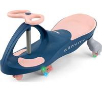 Véhicule à gravité - Milly Mally - Gravity Ride-On Gravity Navy Pink - Bleu - Pour enfants à partir de 3 ans