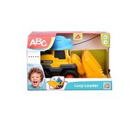 Dickie Toys Véhicule premier âge ABC Volvo Chargeur Lucie 25 cm Fonctions sonores Dès 12 mois